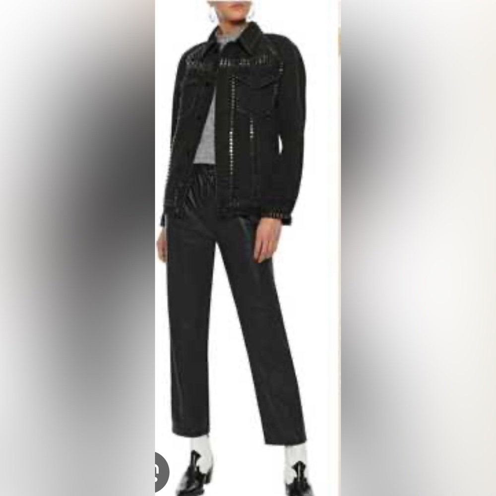 Frame black denim jacket